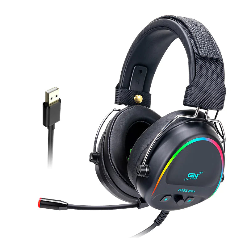 RGB Luminous Gaming Wired Headset With Microphone