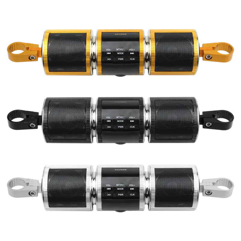 Waterproof Bluetooth Handlebar Speakers for Motorcycles